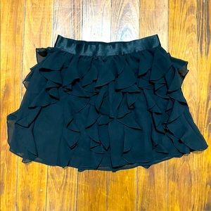 Express Ruffled Tiered Mini Skirt, NWT